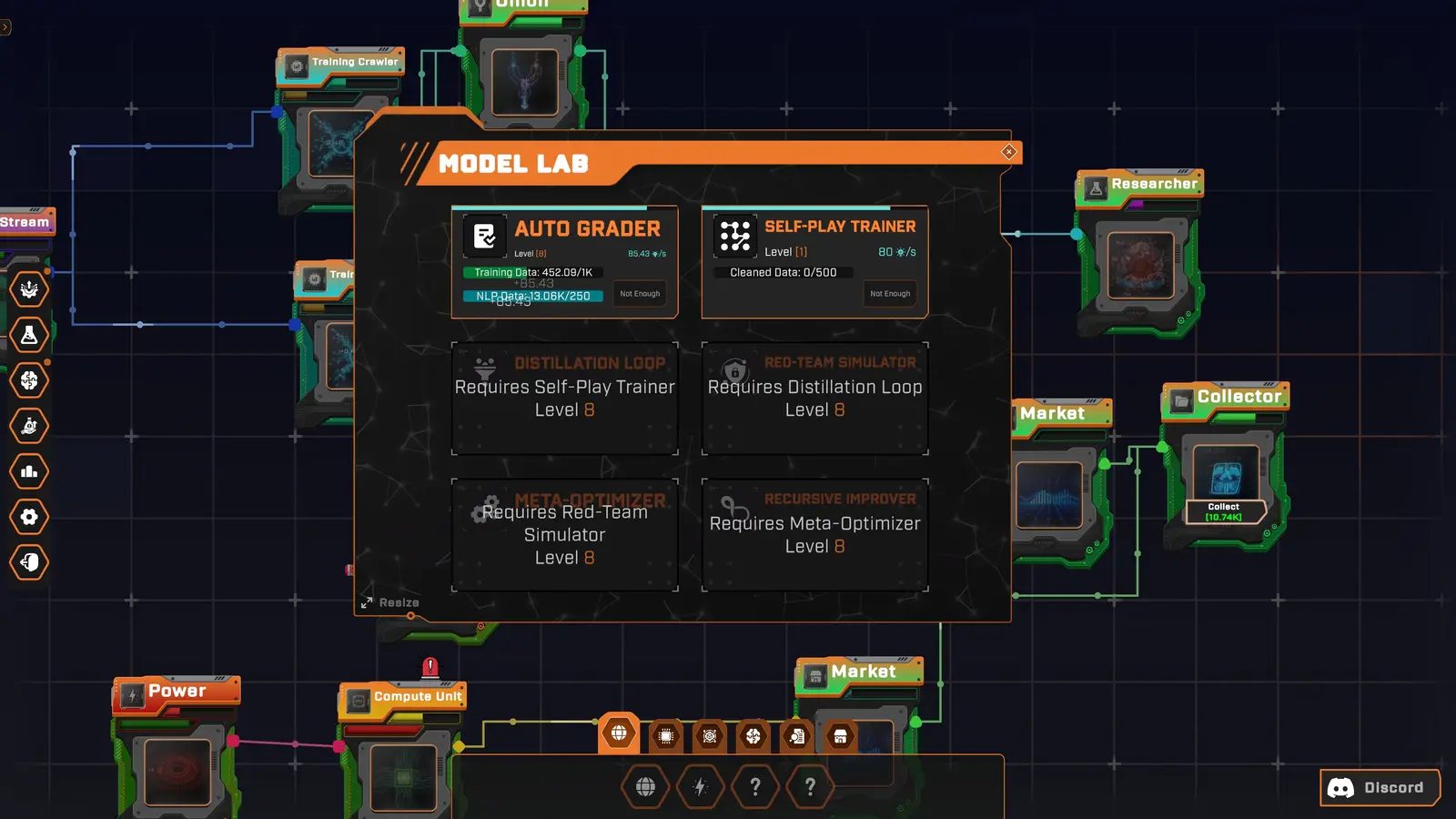 The Model Lab window